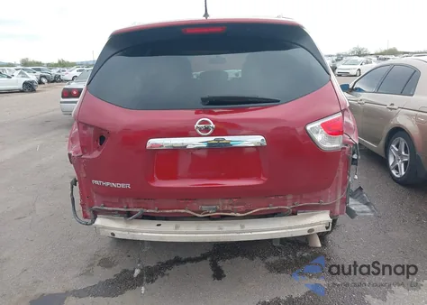2015 Nissan Pathfinder Platinum/S/Sl/Sv из США, поврежденный, VIN 5N1AR2MN0FC608678